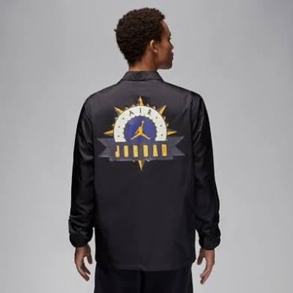 Jordan Flight MVP Men’s Jacket Size: Large Color: Black - Picture 2 of 12